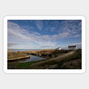 November at Seaton Sluice Sticker